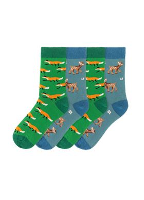 Γυναικείο Σετ Κάλτσες 4 τμχ Funky Steps