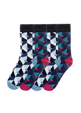 Ανδρικό Σετ Κάλτσες 4 τμχ Funky Steps