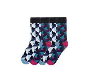 Funky Steps Socks - Ανδρικό Σετ Κάλτσες 4 τμχ Funky Steps Funky Steps Socks
