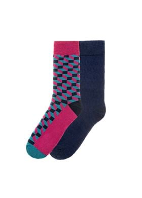 Ανδρικό Σετ Κάλτσες 2 τμχ Funky Steps