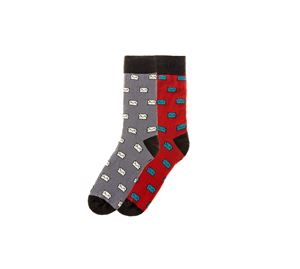 Funky Steps Socks - Ανδρικό Σετ Κάλτσες 2 τμχ Funky Steps Funky Steps Socks