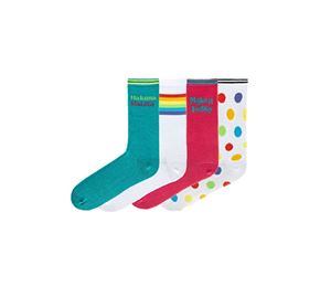 Funky Steps Socks - Ανδρικό Σετ Κάλτσες 4 τμχ Funky Steps Funky Steps Socks
