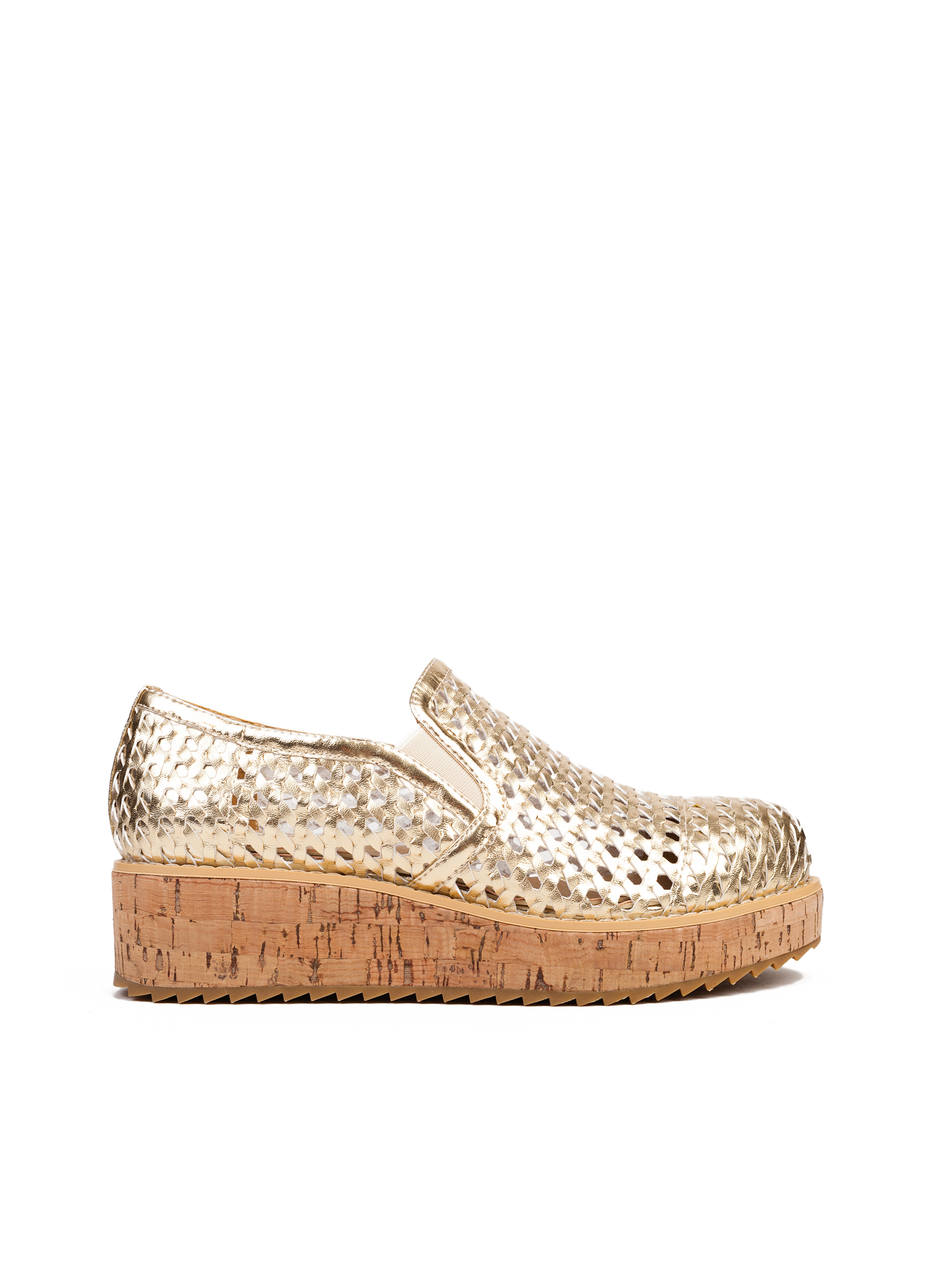 Migato Clearance - Γυναικεία Oxford MIGATO χρυσά