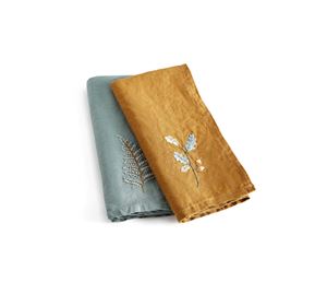 La Redoute Interieurs La Redoute Interieurs - Σετ Πετσέτες Φαγητού 2 τμχ 45x45 cm La Redoute Interieurs