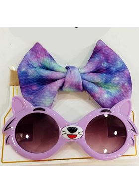 Παιδικό Σετ Γυαλιά Ηλίου & Κορδέλα Μαλλιών REINA FERE