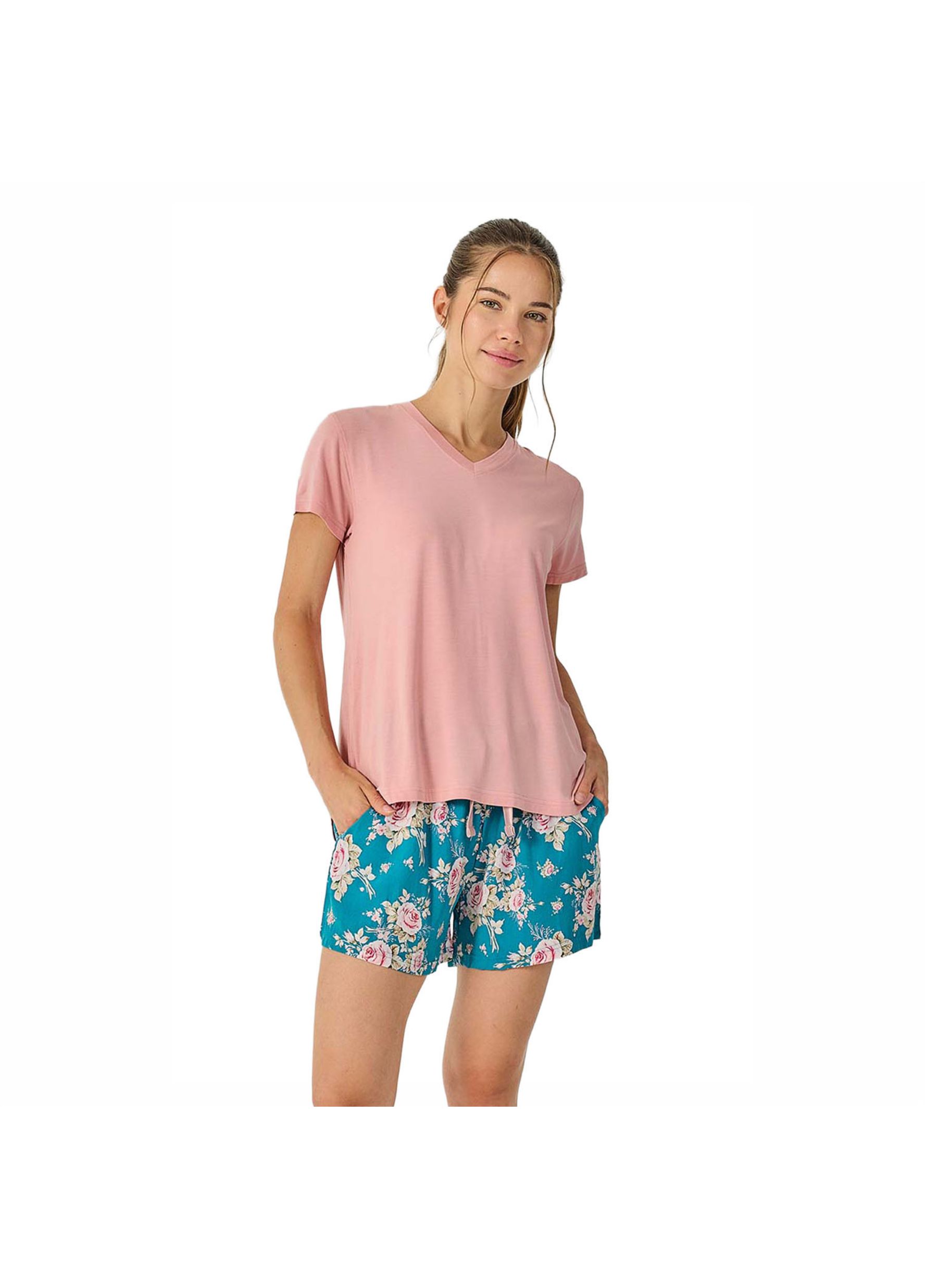 Kisses & Love Pijamas & More Kisses & Love Pijamas & More - Γυναικεία Πυζάμα J and J Brothers