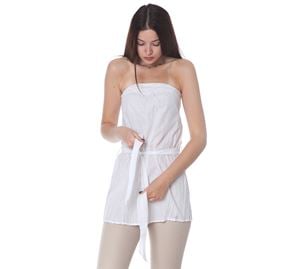 Mega Bazaar - Γυναικεία Μπλούζα MAKI PHILOSOPHY λευκό χρώμα