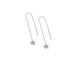  The Jewels Collection - Γυναικεία Σκουλαρίκια MiU Silver 2025