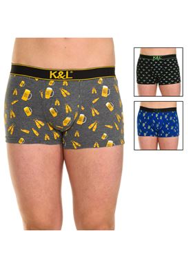 Ανδρικό Σετ Boxers 2 Τεμ. Kisses And Love