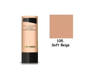 Maybelline & More - Max Factor Lasting Performance Makeup 105 Soft Beige
