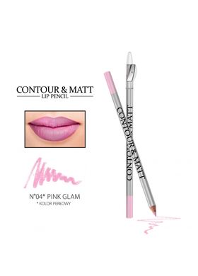 Contour & MAtte Lip Pencil 04 Pink Glam