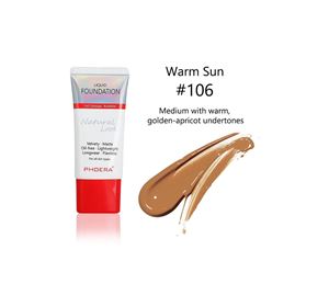 Maybelline & More – Phoera Cosmetics Velvet Liquid Matte Foundation Warm Sun 106 (30ml)