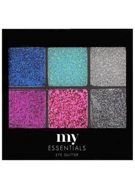 Glitter Eyeshadow Palette x6 My Essentials - THE JOKER LOL