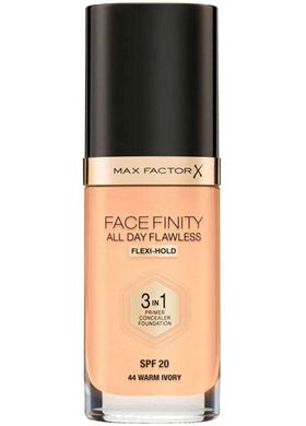 Facefinity 3in1  44 Warm Ivory 30ml MAX FACTOR