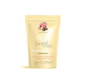 Beauty Clearance - Fluff Peach-Coffee Dry Body Peeling 100gr