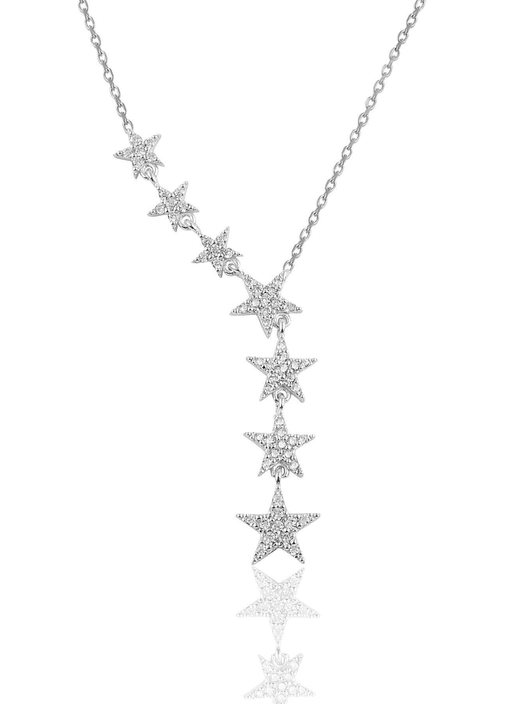 Jewels & Watches Bazaar - Γυναικείο Κολιέ MIU SILVER