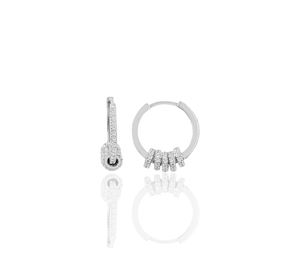  The Jewels Collection - Γυναικεία Σκουλαρίκια Miu Silver 2025