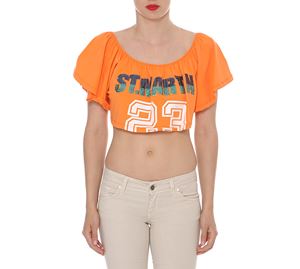 Sinequanone & More – Γυναικεία Μπλούζα QUEGUAPA πορτοκαλί