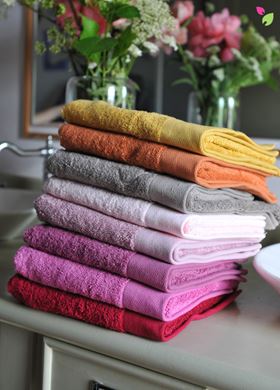 Πετσέτα Χειρός Plain Laura Ashley ροζ