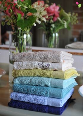 Πετσέτα Χειρός Plain Laura Ashley κρεμ