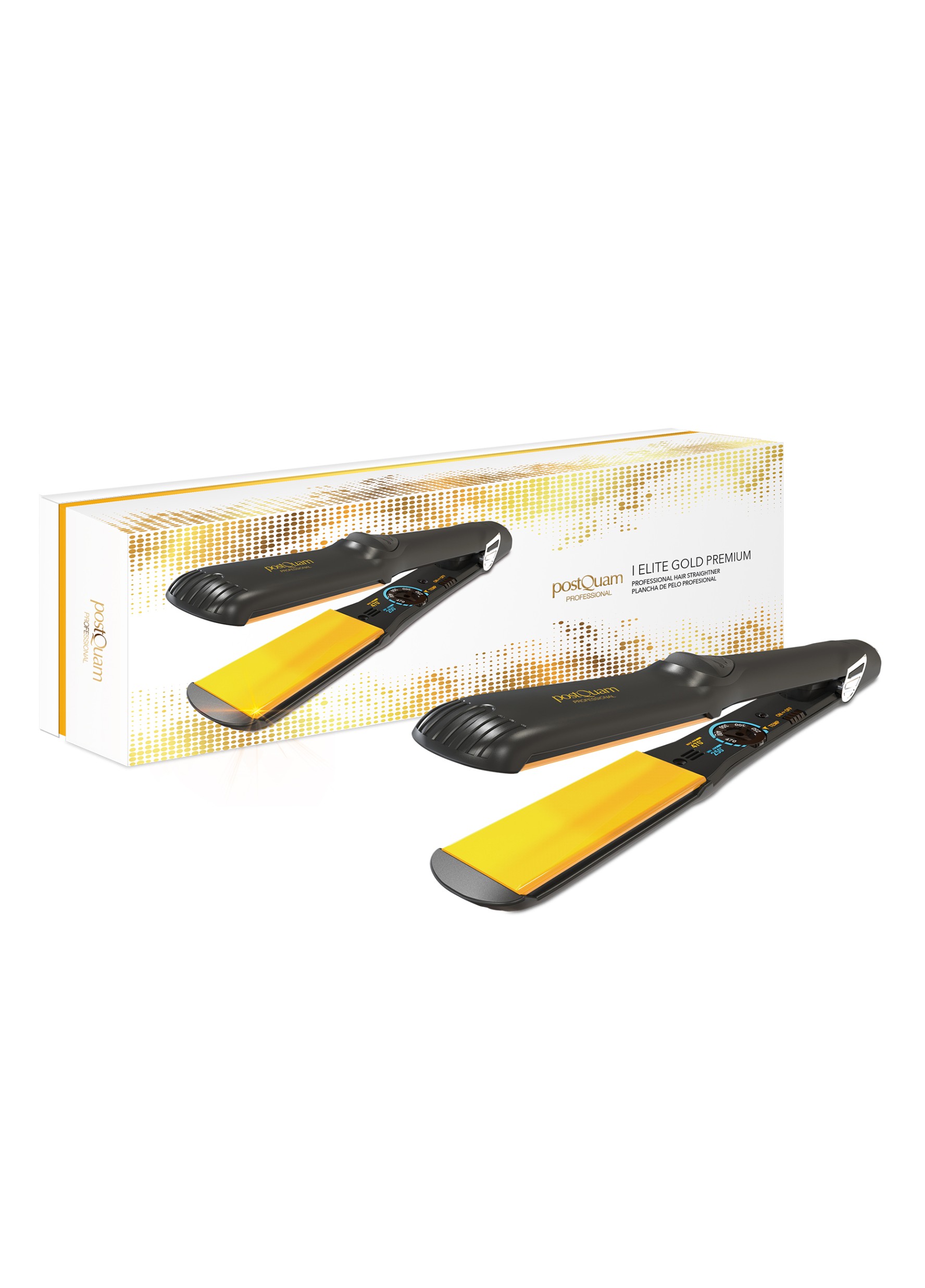 Beauty Clearance - HAIR STRAIGHTENER GOLD PREMIUM STYLER POSTQUAM