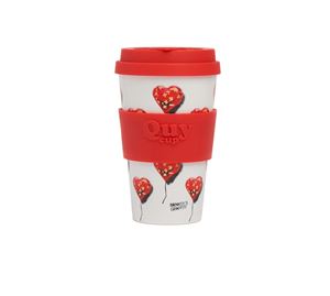  YouBottles & More - Ποτήρι Banksy Bandaged Heart 400ml QUY CUP 2025