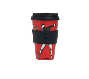  X- Treme Offers - Ποτήρι Banksy The Flower Thrower 400ml QUY CUP 2025