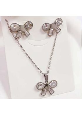 Γυναικείο Σετ Κολιέ - Σκουλαρίκια DECERTO