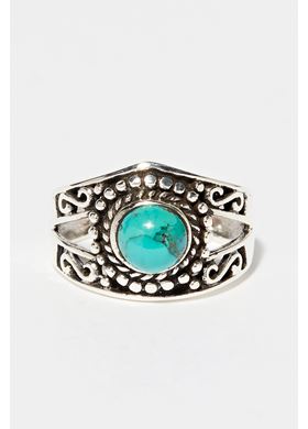 Γυναικείο Ασημένιο Δαχτυλίδι Amazonia