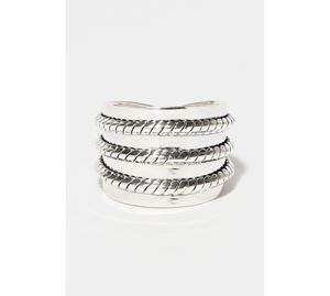 Jewels & Watches Bazaar Jewels & Watches Bazaar - Γυναικείο Ασημένιο Δαχτυλίδι Amazonia