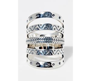 Amazonia - Γυναικείο Ασημένιο Δαχτυλίδι Amazonia Amazonia