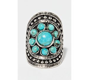 Jewels & Watches Bazaar Vol.2 - Γυναικείο Ασημένιο Δαχτυλίδι Amazonia