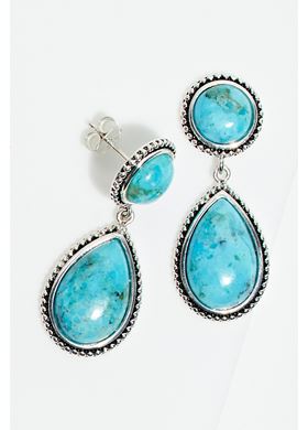 Γυναικεία Ασημένια Σκουλαρίκια Amazonia