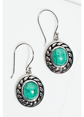 Γυναικεία Ασημένια Σκουλαρίκια Amazonia