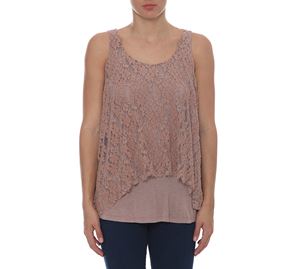 X- Treme Offers - Ροζ Αμάνικη Μπλούζα UP CLOTHING X- Treme Offers