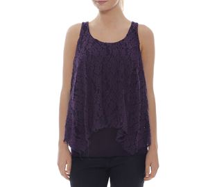 Fashion Bazaar Vol.1 Fashion Bazaar Vol.1 - Μωβ Αμάνικη Μπλούζα UP CLOTHING