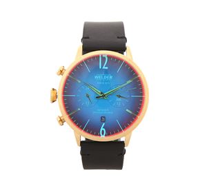 Jewels & Watches Bazaar - Ανδρικό Ιριδίζον Ρολόι WELDER Μπλε Καντράν