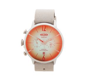 Jewels & Watches Bazaar – Ανδρικό Ιριδίζον Ρολόι WELDER κάσα 45mm