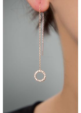Γυναικεία Σκουλαρίκια Miu Silver
