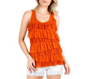 Stylish Bazaar - Γυναικεία Μπλούζα G SEL πορτοκαλί
