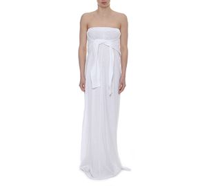Fracomina & More – Γυναικείο Φόρεμα .LAK λευκό